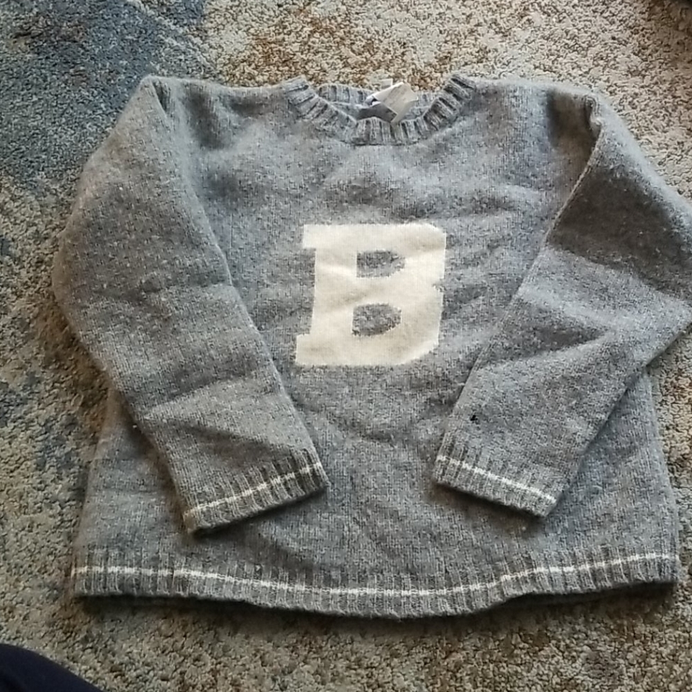 Wool bonpoint sweater